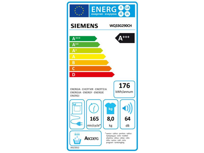 Siemens Wäschetrockner SX85TX00CE Rechts