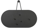 Zone Denmark Memotafel aus Metal, Schwarz