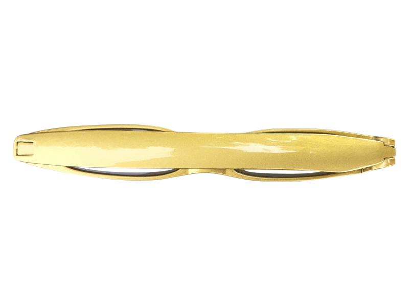 Figoline Lesebrille Gold +1,5