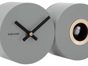 KARLSSON Wanduhr Kuckuck Grau Matt