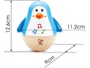 Hape Beschäftigungsspielzeug Stehauf-Pinguin