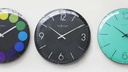 NeXtime Wanduhr Basic Ø 35 cm Weiss