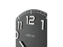 NeXtime Wanduhr Classy Round Ø 30 cm Schwarz