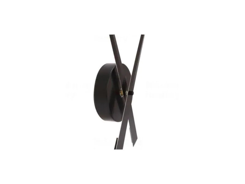 NeXtime Wanduhr Hands Ø 70 cm Schwarz