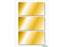 HERMA Weihnachtssticker 3.4 x 6.7 cm 3 Blatt à 3 Sticker, Gold