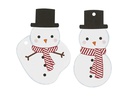 Creativ Company Geschenkanhänger Schneemann 10 Stück