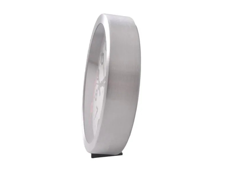 NeXtime Wanduhr Station Stripe Ø 19 cm Weiss