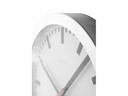 NeXtime Wanduhr Station Stripe Ø 19 cm Weiss