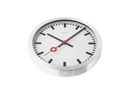 NeXtime Wanduhr Station Stripe Ø 19 cm Weiss