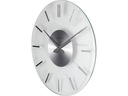 NeXtime Wanduhr Stripe 2632 Ø 31 cm Transparent