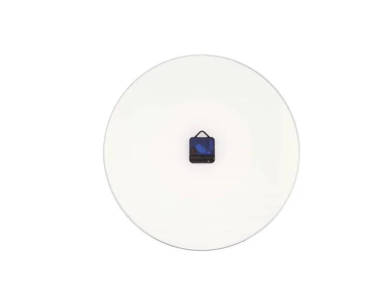 NeXtime Wanduhr Vinyl Tap Ø 43 cm Schwarz/Rot