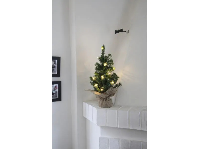 Star Trading Weihnachtsbaum Toppy 10 LED, 45 cm