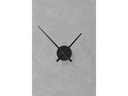 TFA Dostmann Wanduhr Minimalist Schwarz
