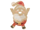 URSUS Bastelset Kreuzstich-Motive Weihnachten 12 Stück
