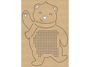 URSUS Bastelset Kreuzstich-Motive Weihnachten 12 Stück