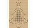 URSUS Bastelset Kreuzstich-Motive Weihnachten 12 Stück