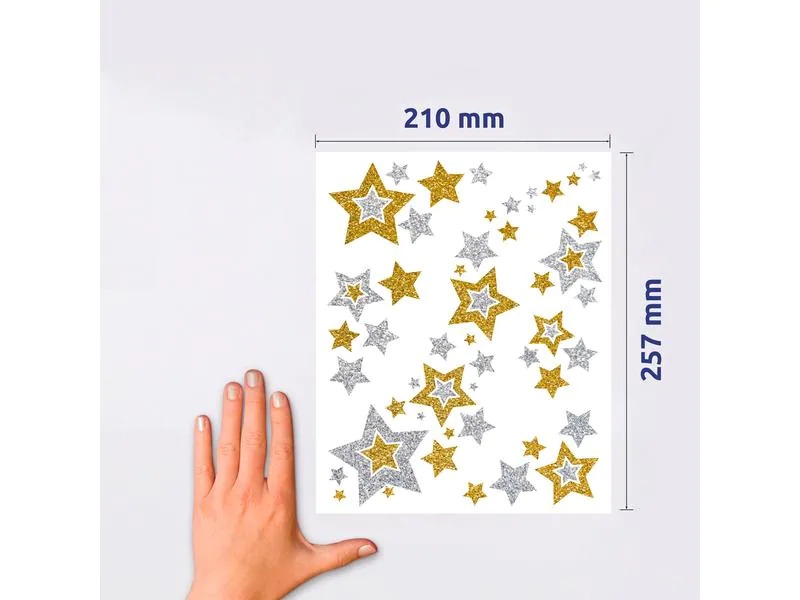 Avery Zweckform Fensterbild A4 Stern