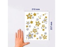Avery Zweckform Fensterbild A4 Stern