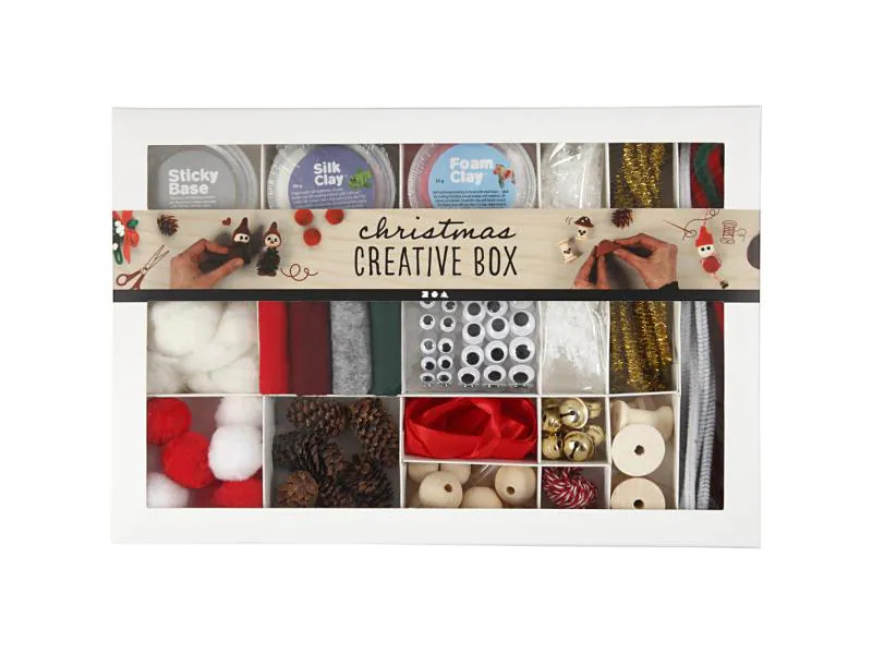 Creativ Company Bastelset Kreativbox 16-teilig