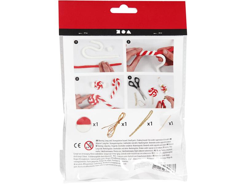 Creativ Company Bastelset Mini-Kreativ Set 4-teilig