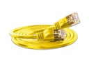 SLIM Slimpatchkabel  Cat 6, U/FTP, 1.5 m, Gelb