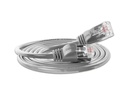 SLIM Slimpatchkabel  Cat 6, U/FTP, 1.5 m, Grau
