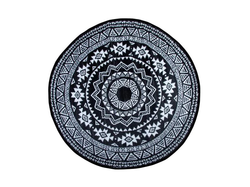 Esschert Design Teppich 180 cm rund