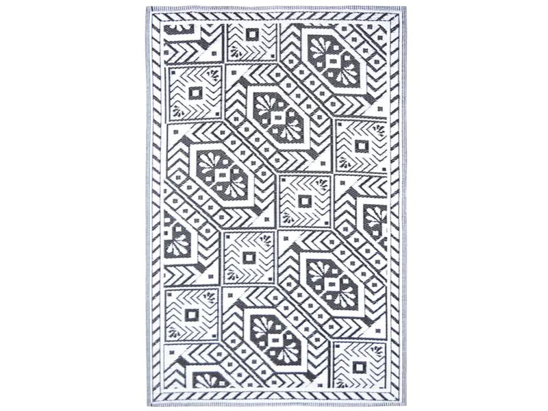 Esschert Design Teppich Diamant 182 x 122 cm