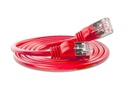 SLIM Slimpatchkabel  Cat 6, U/FTP, 1.5 m, Rot