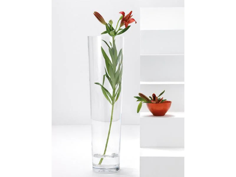Leonardo Vase 70 cm Transparent