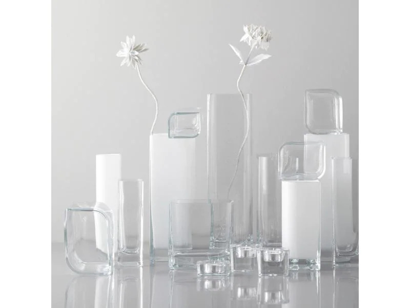 Leonardo Vase Lucca 20 cm Transparent