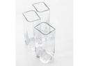 Leonardo Vase Lucca 20 cm Transparent