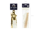 Partydeco Partyaccessoire Photo Booth Lets Celebrate 8-teilig, Gold