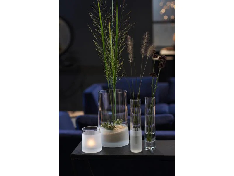 Leonardo Vase Novara 26 cm 2 Stück, Transparent