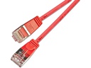 SLIM Slimpatchkabel  Cat 6, U/FTP, 7.5 m, Rot