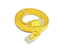 SLIM Slimpatchkabel  Cat 6, UTP, 0.1 m, Gelb