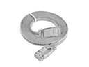 SLIM Slimpatchkabel  Cat 6, UTP, 0.1 m, Grau