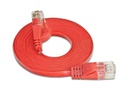 SLIM Slimpatchkabel  Cat 6, UTP, 0.1 m, Rot
