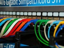 SLIM Slimpatchkabel  Cat 6, UTP, 0.15 m, Weiss