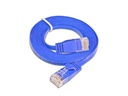 SLIM Slimpatchkabel  Cat 6, UTP, 0.25 m, Blau