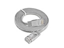 SLIM Slimpatchkabel  Cat 6, UTP, 0.25 m, Grau