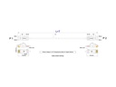 SLIM Slimpatchkabel  Cat 6, UTP, 0.5 m, Gelb