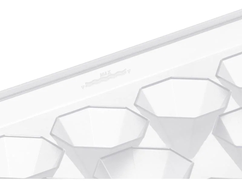 Rotho Eiswürfelbehälter Diamond Transparent
