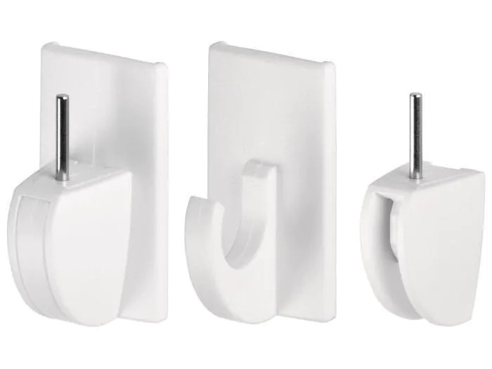 tesa Haken Vario Gardinenhaken Weiss