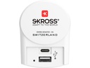 SKROSS Weltreiseadapter PRO+ USB (A+C)