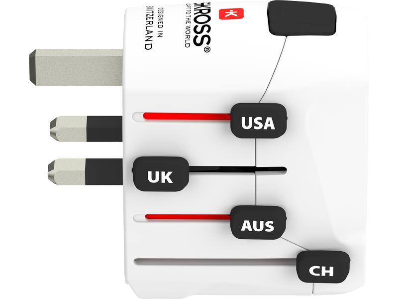 SKROSS Weltreiseadapter PRO+ USB (A+C)
