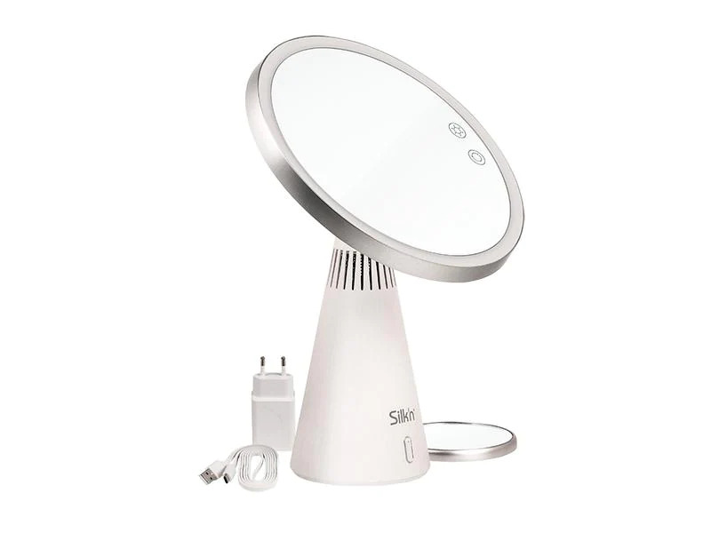 Silk'n Kosmetikspiegel Music Mirror Weiss