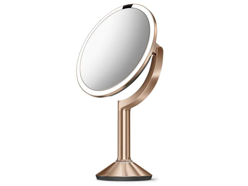 Simplehuman Kosmetikspiegel mit Sensor Trio Rosé