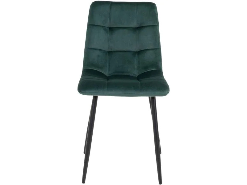House Nordic Stuhl Middelfart 2 Stück, 86 x 55 cm, Grün/Schwarz
