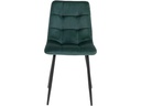 House Nordic Stuhl Middelfart 2 Stück, 86 x 55 cm, Grün/Schwarz